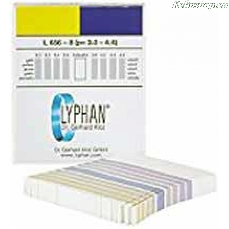 pH papier (2,6 - 4,7) - 200 test strips